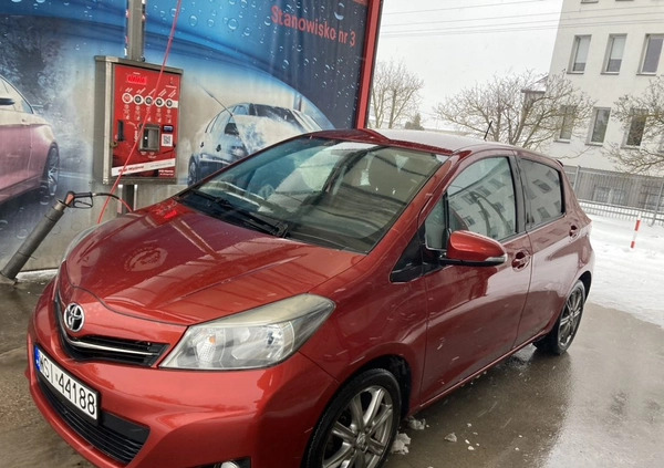 Toyota Yaris cena 35000 przebieg: 76296, rok produkcji 2013 z Krzepice małe 436